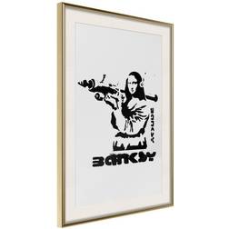 Arkiio Affisch Mona Lisa with a Bazooka [Poster] 20x30 Poster